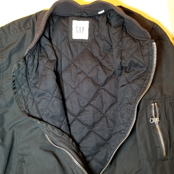 Gap Zip Classic Bomber Jacket - Picture 3 of 5